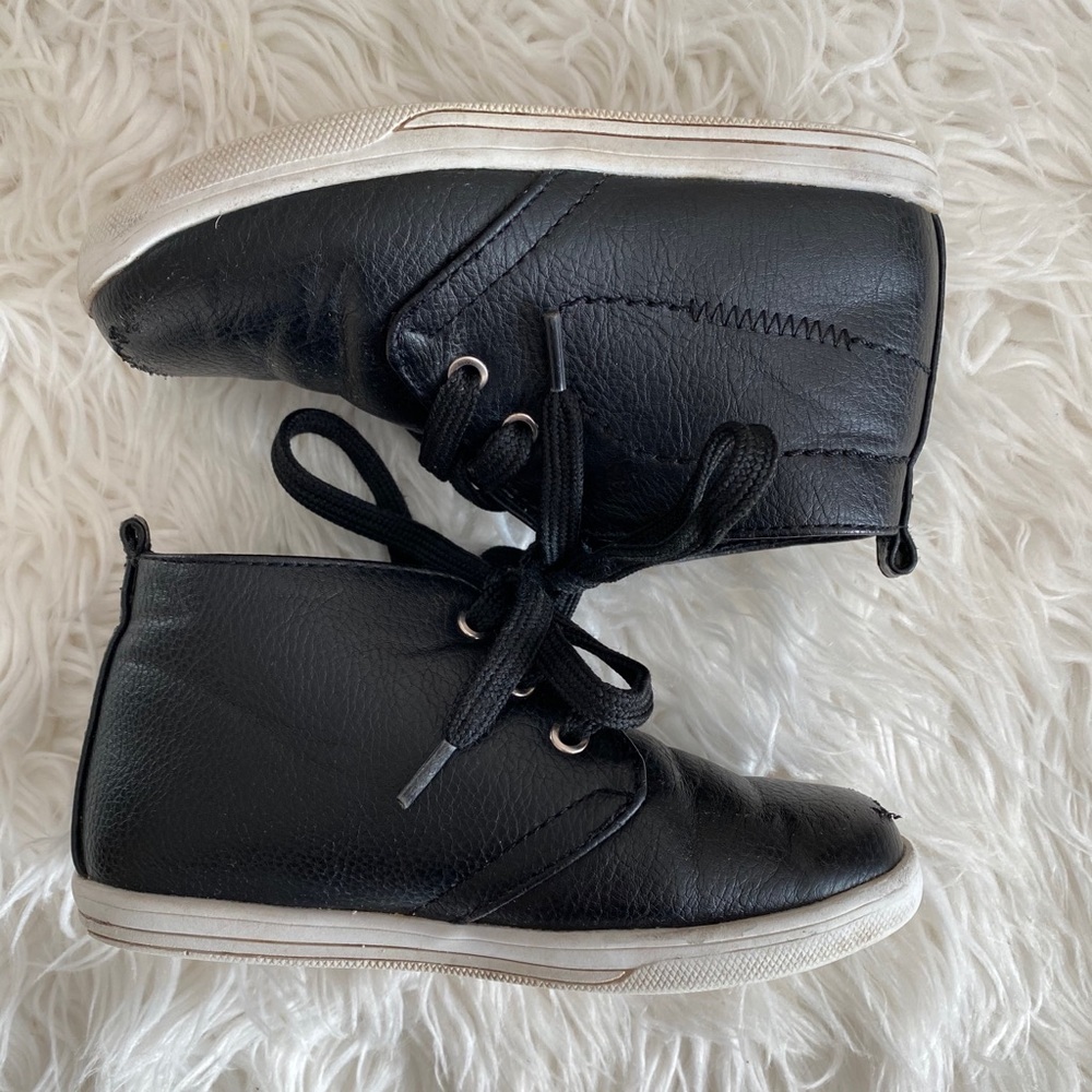 Scott David 9 Toddler Boy’s Lil Kent Leather Sneaker Boot